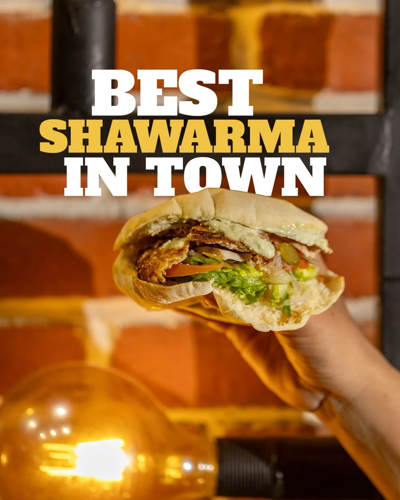 Classic Chicken Shawarma Wrap