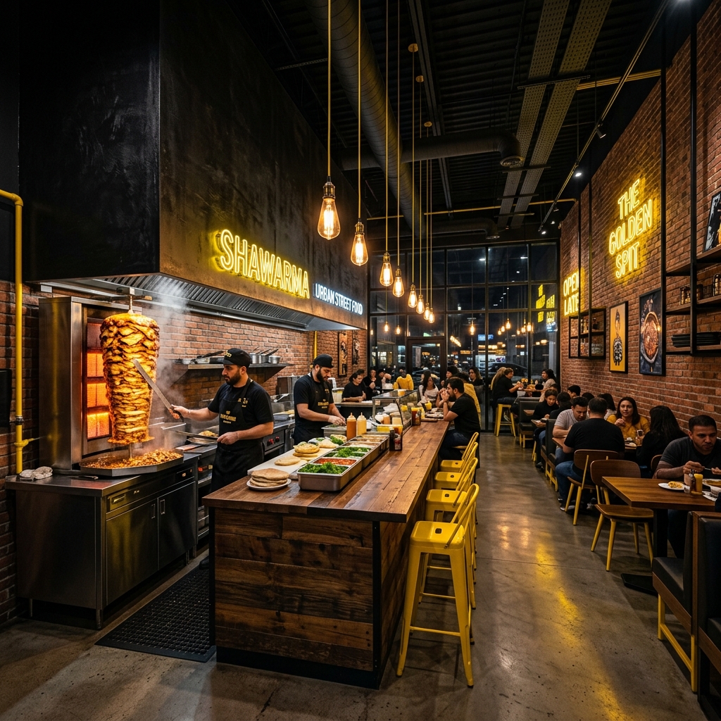 Foodly restaurant interior