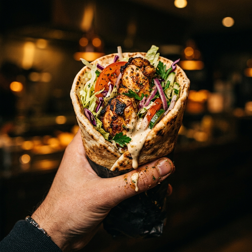 Shawarma wrap